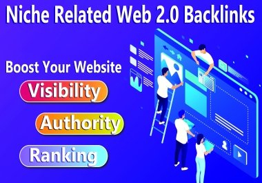 Niche Related 100 Web2.0 Backlinks For Your Website