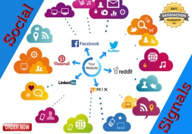 I will Provide Best 1500 Manually High-Quality Social Signals