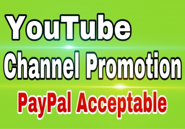 YouTube organic promotion & marketing via active audience
