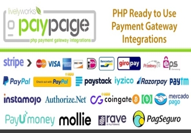Multi Payment Gateway Integrations PHP SCRIPT