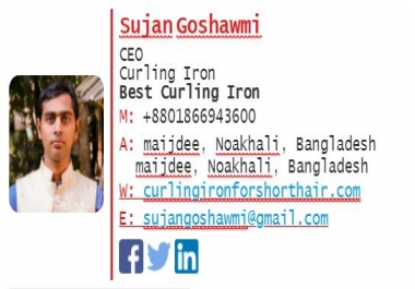 I will do beautiful email signature