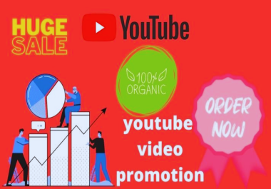 Increase Organic You Tube Video Promotion fast delivery