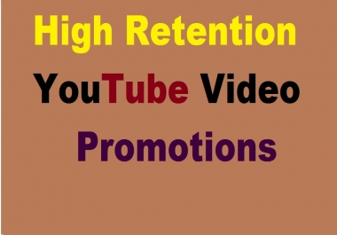 High Retention YouTube Video All Marketing and Promoting with Visitors just