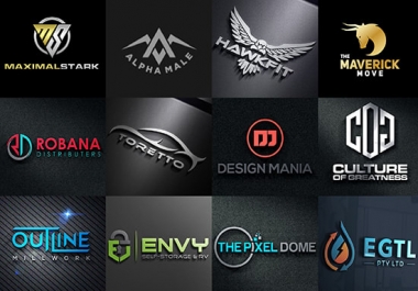 I will design 3 modern minimalist logo design for business