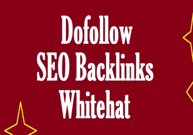 Build 15 High Quality Dofollow SEO Backlinks Link Building Google Top Ranking