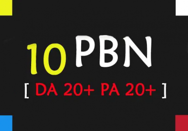Manual Create 10 High PA DA TF CF PBN Backlinks For Website Ranking Google 1 Page