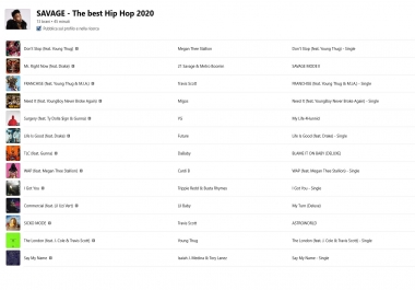 Get Featured on SAVAGE Hip Hop Playlist - Apple Music