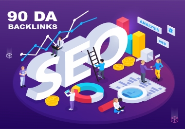 Increase Ranking Website 90 Unique Domain High Authority Backlinks