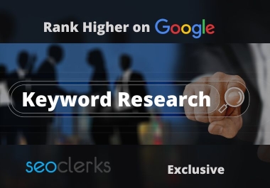 Professional SEO Keyword Research Service