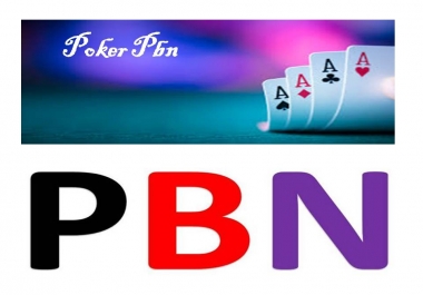 Boost Link with 155+PBNs Unique Domains Gambling,  Poker,  Judi,  Casino,  Related High DA websites