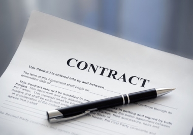 I will give you a package of Music Business contracts