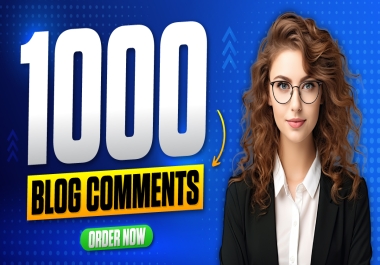 I Will Create 1000 Manual Blog Comments On Unique Domains low OBL