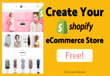 I will setup a new shopify store with a low budget