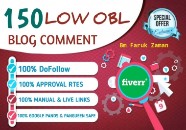 200 unique domain high da dofollow blog comments backlinks