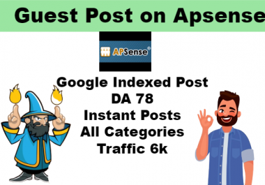 Get High DA 78 Backlink on Apsense Instant