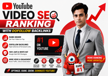 YouTube SEO Ranking with Authority Backlinks