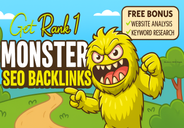 Rank Fast With Monster SEO Backlinks