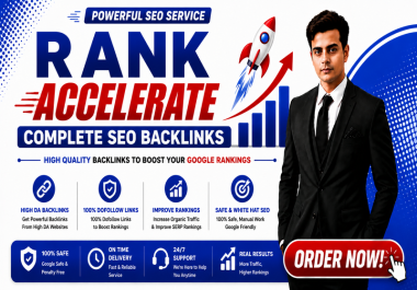 Rank Accelerate Complete SEO Backlinks