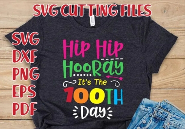 I will do bulk t shirt designs with svg cutting files