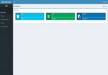 Module Generator CRUD Generator