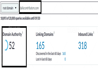 Increase Moz DA 50+ in 1 week Permanent and Guaranteed