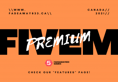 I will give you the best fivem ESX server