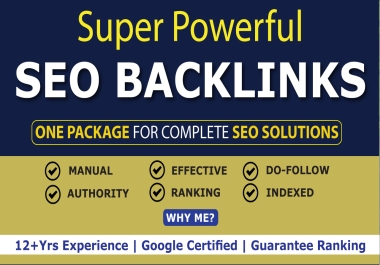 Super Powerful SEO Backlinks to Skyrocket Your Google Ranking