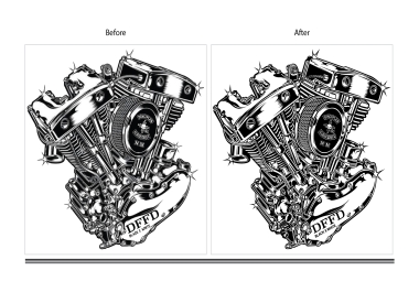 redraw or vector trace graphics logo in just few hours professionally