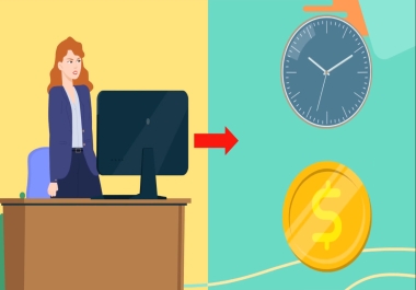 I will create professional 2d animated explainers video