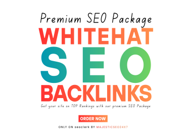 Fully Advance White Hat SEO Service For Google Top Ranking