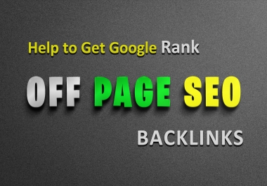 N0. 1 Google Ranking - Off Page SEO Backlink PACK - trusted links - White hat SEO link plan