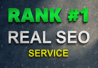 Complete SEO + Guaranteed Ranking results - Offering On-page + Off-page SEO HQ service and backlinks