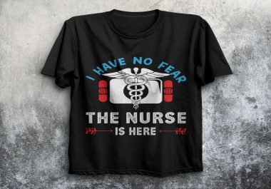 I will make an Amazing T shirt design for you in 24 hour