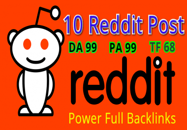 Reddit Rank Powerfull Super Horse 5 Backlinks For Your sites.