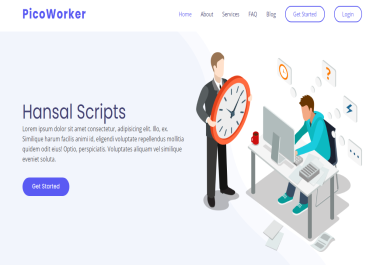 EasyTask Micro job script for small business from hansal scripts