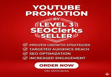 Fantastic YouTube Video Promotion for You