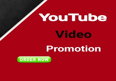 Discount Sell Organic YouTube Video Promotion & chanel social media marketing