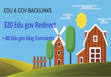 320 Edu gov redirect and 80 Edu gov blog Comments Backlinks