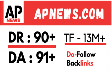 I will do guestpost on apnews press release with backlink