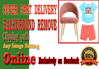 I will professionally remove background from image,  cut out photos