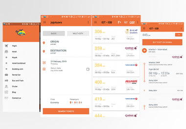 Amazing travel affiliated App From Sdk Or Webview