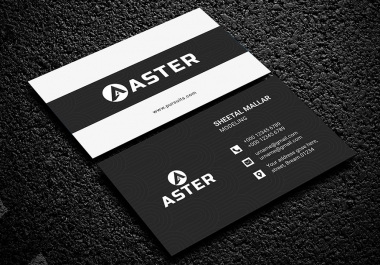 Design Professional High Premium Business Card Design