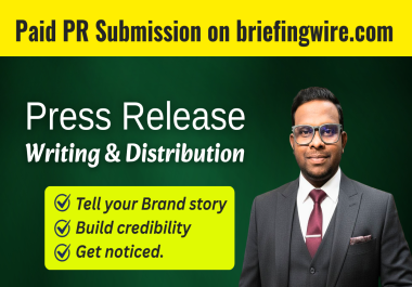 Buy 1 & Get 1 Free - Press Release on BriefingWire Within 24 Hours