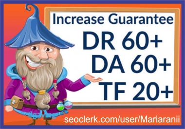 increase domain rating DR ahrefs domain authority da tf