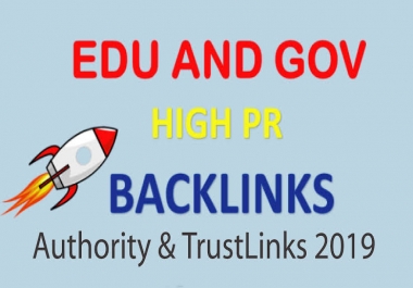 20 Trust and Authority. edu-. gov Links for your site,  blog and Youtube videos
