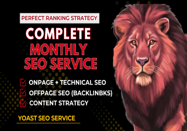 Boost Your Website Rankings with Monthly Complete SEO Service