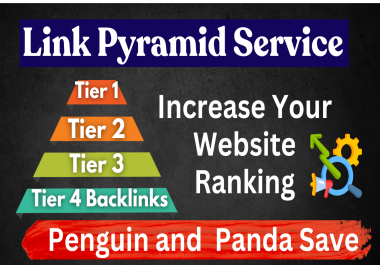 Exclusive 4-Tier Link Pyramid 200+ High-Quality SEO Backlinks for boots your Google Ranking