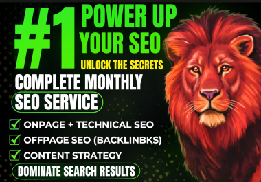 Boost Your Website Rankings with Monthly Complete SEO Service