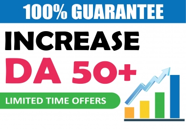 i will Increase MOz DA 35+ PA 30+ with Guaranteed 100 spam free work