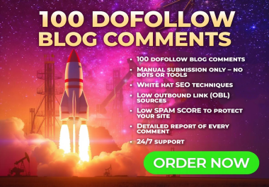 Boost Your SEO with 100 White Hat Blog Comments Manual Work